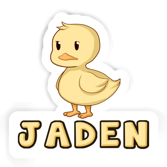 Sticker Jaden Ente Notebook Image