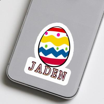 Easter Egg Sticker Jaden Notebook Image