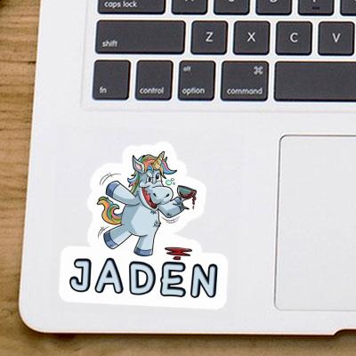 Sticker Jaden Unicorn Gift package Image