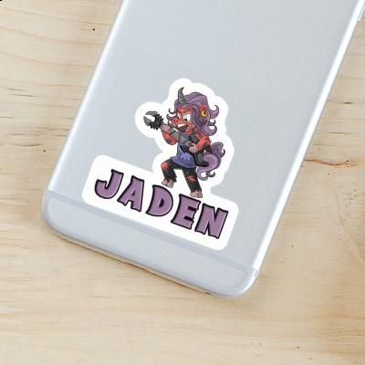 Rocking Unicorn Sticker Jaden Gift package Image