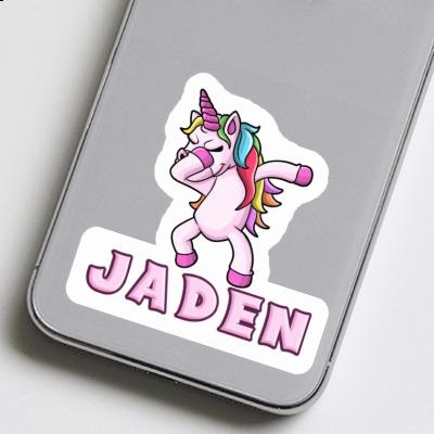 Sticker Jaden Einhorn Gift package Image