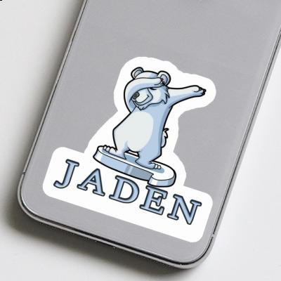 Jaden Autocollant Ours Gift package Image