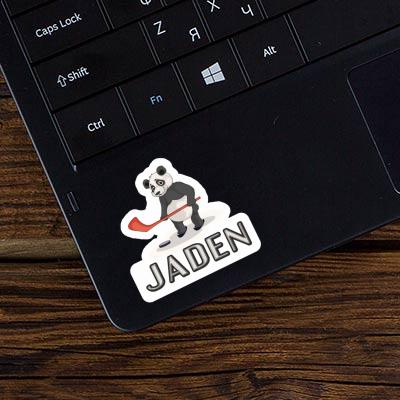 Eishockey-Panda Sticker Jaden Gift package Image