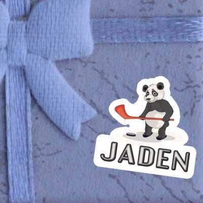 Eishockey-Panda Sticker Jaden Notebook Image