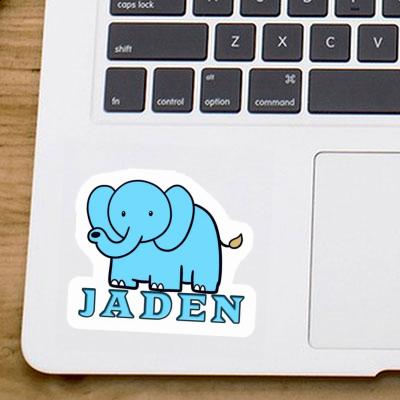 Sticker Elephant Jaden Image