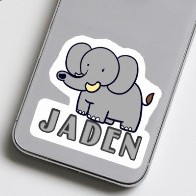 Elephant Sticker Jaden Laptop Image