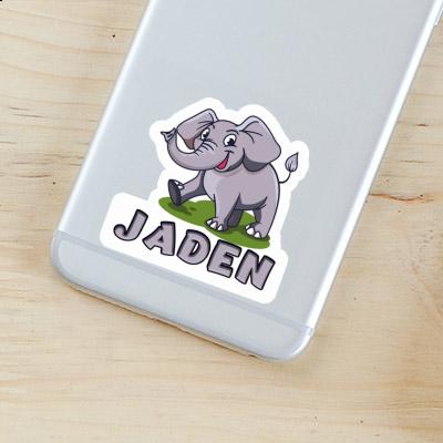 Aufkleber Elefant Jaden Laptop Image