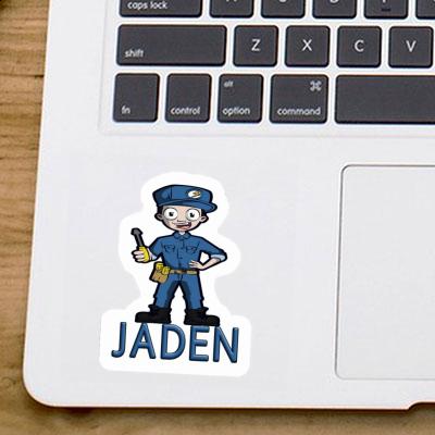 Sticker Electrician Jaden Gift package Image