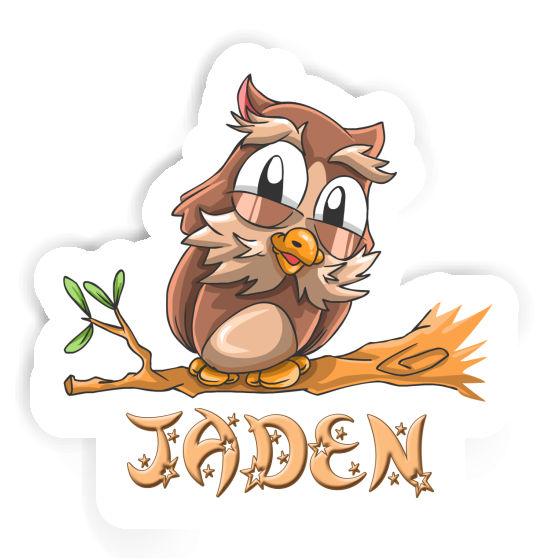 Owl Sticker Jaden Laptop Image