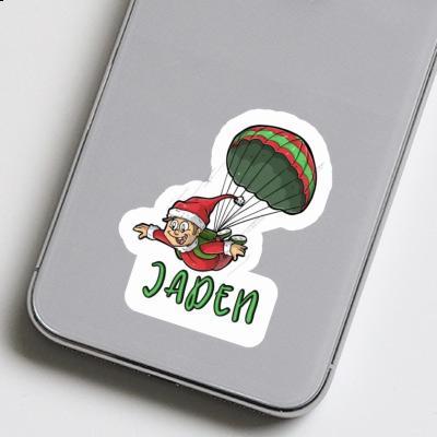 Jaden Sticker Fallschirm Notebook Image