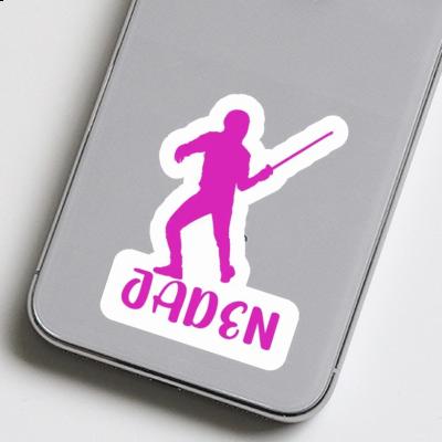 Autocollant Escrimeur Jaden Notebook Image