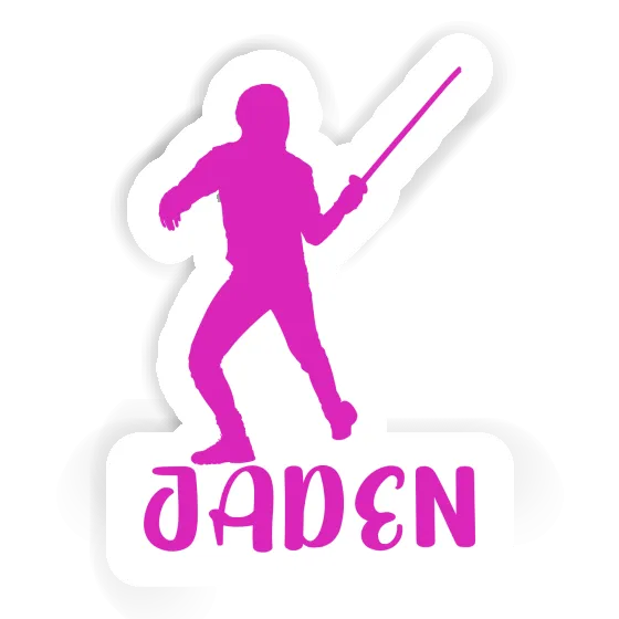 Autocollant Escrimeur Jaden Gift package Image