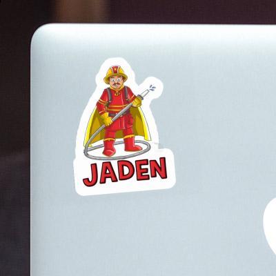 Firefighter Sticker Jaden Image