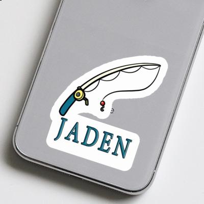 Sticker Jaden Fishing Rod Laptop Image