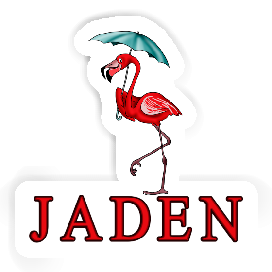 Sticker Flamingo Jaden Laptop Image