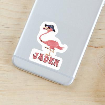 Sticker Jaden Flamingo Gift package Image