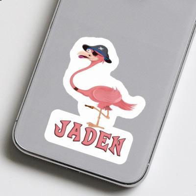 Aufkleber Flamingo Jaden Notebook Image