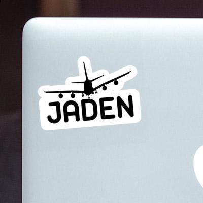 Sticker Jaden Flugzeug Gift package Image