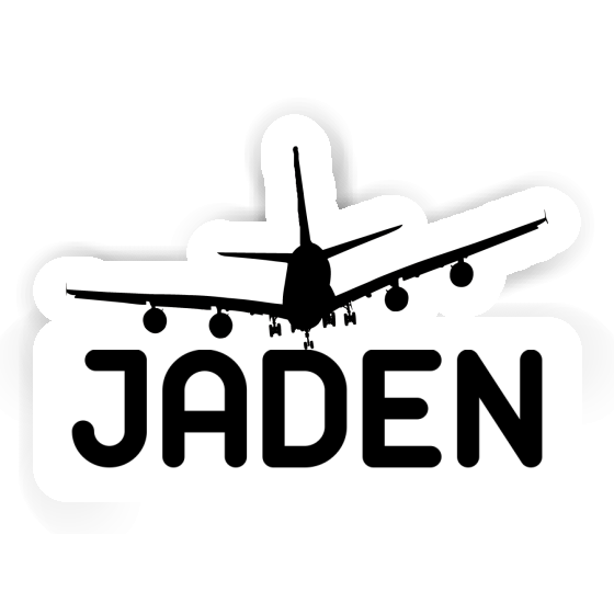 Jaden Sticker Airplane Gift package Image