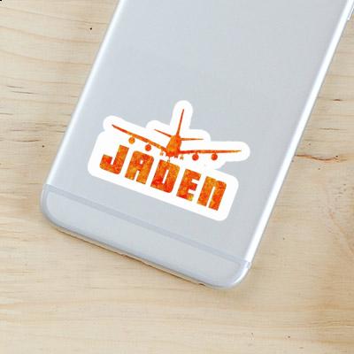 Sticker Airplane Jaden Gift package Image