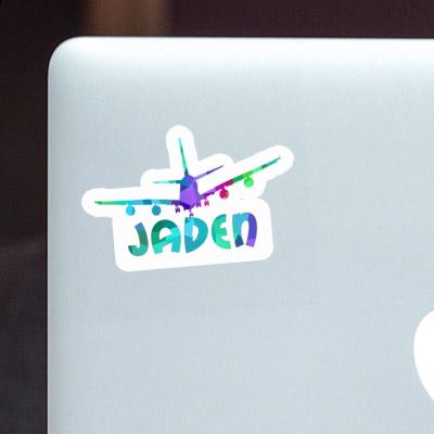 Sticker Flugzeug Jaden Gift package Image