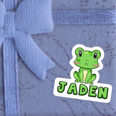 Sticker Jaden Frog Notebook Image