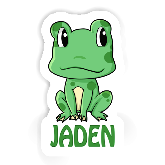 Jaden Aufkleber Frosch Image