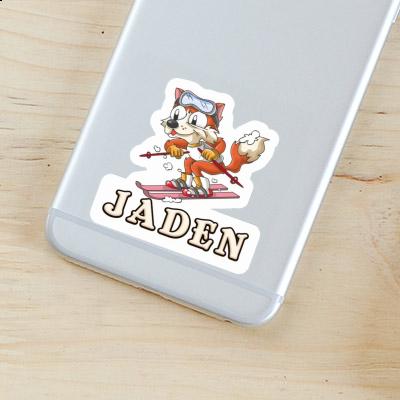 Sticker Skier Jaden Laptop Image