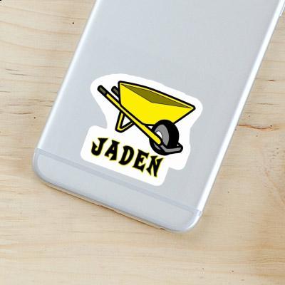 Sticker Jaden Wheelbarrow Notebook Image