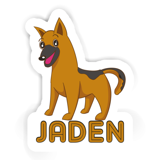 Autocollant Chien de berger Jaden Image