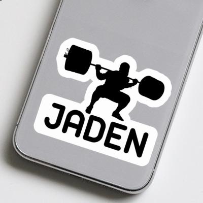 Sticker Jaden Gewichtheber Laptop Image