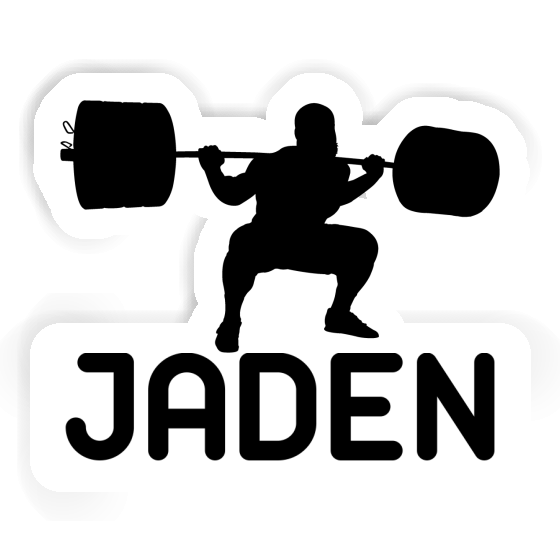 Weightlifter Sticker Jaden Gift package Image