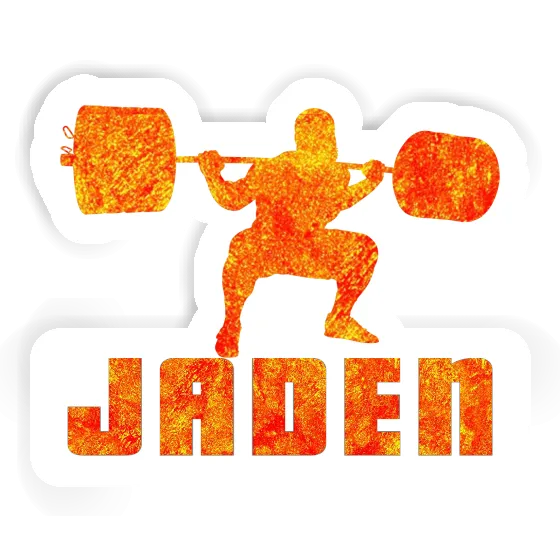 Jaden Sticker Weightlifter Gift package Image