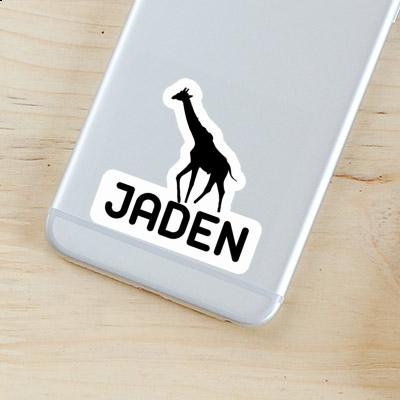 Sticker Jaden Giraffe Notebook Image