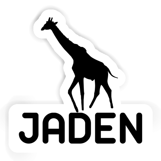 Sticker Jaden Giraffe Image