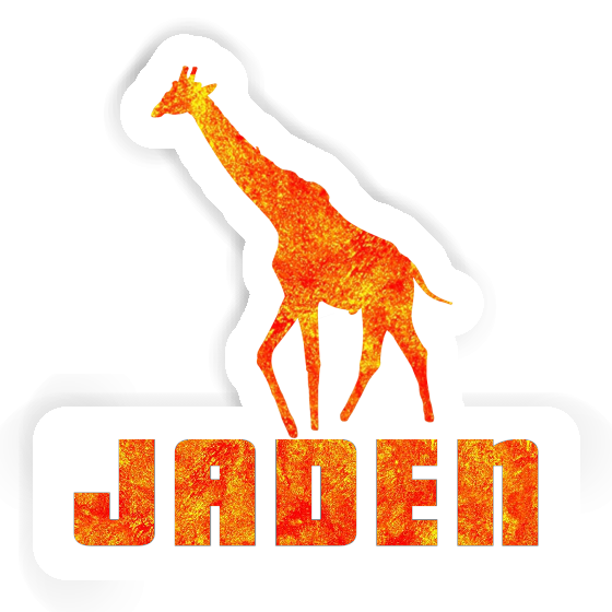 Sticker Giraffe Jaden Image