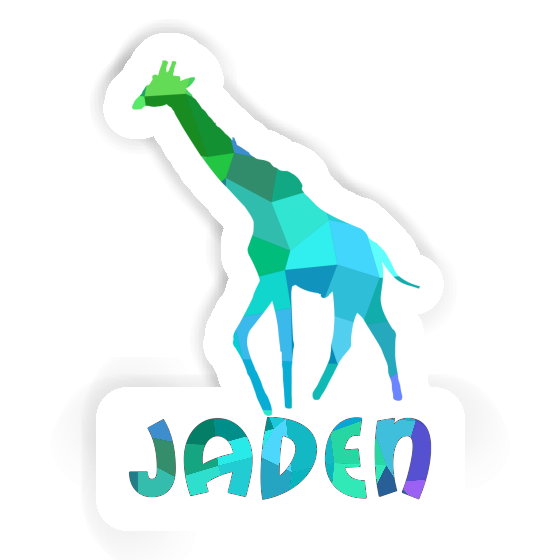 Giraffe Sticker Jaden Laptop Image