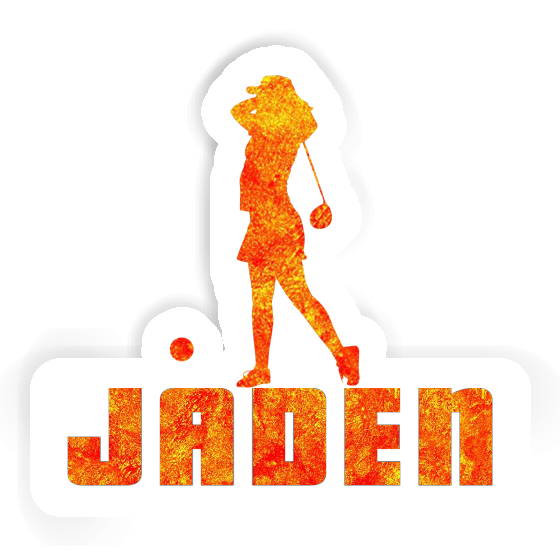 Sticker Golfer Jaden Gift package Image