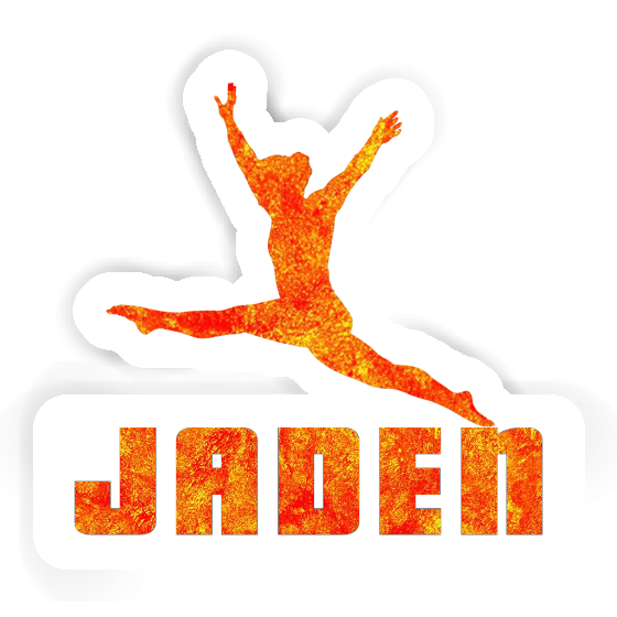 Sticker Gymnast Jaden Image