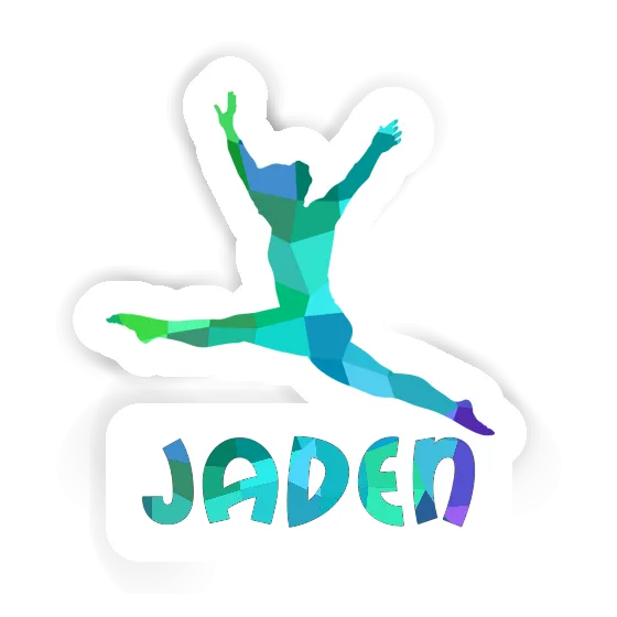 Sticker Gymnast Jaden Laptop Image