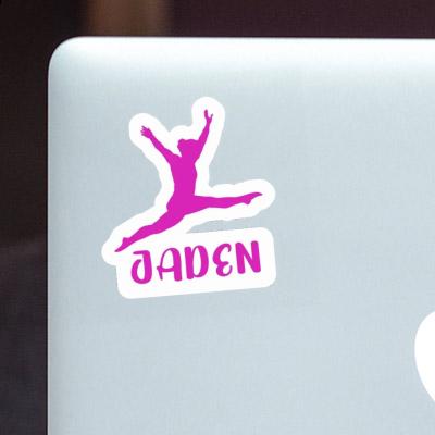 Gymnast Sticker Jaden Gift package Image