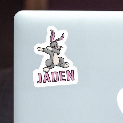 Sticker Jaden Dabbing Rabbit Gift package Image