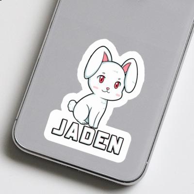 Sticker Jaden Bunny Notebook Image