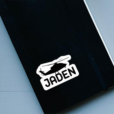 Jaden Sticker Helicopter Image