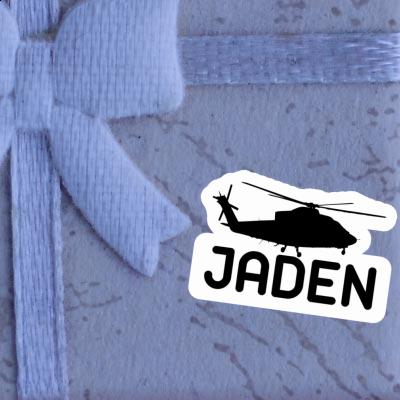 Jaden Sticker Helicopter Image