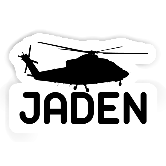 Autocollant Hélicoptère Jaden Image