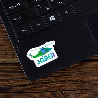 Helicopter Sticker Jaden Laptop Image