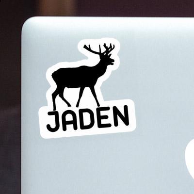 Jaden Sticker Hirsch Notebook Image