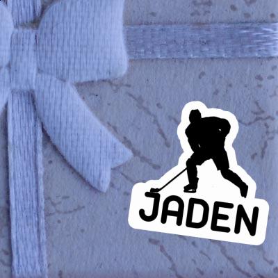 Sticker Jaden Hockey Player Gift package Image