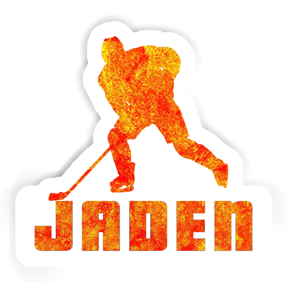 Eishockeyspieler Sticker Jaden Notebook Image